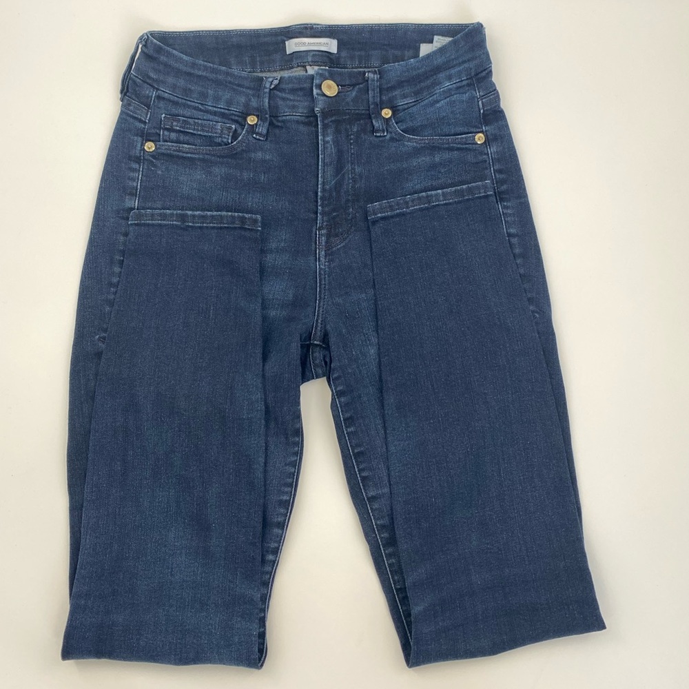 Good American Good Leg High Rise size 2/26 & 4/27 - Picture 10 of 13